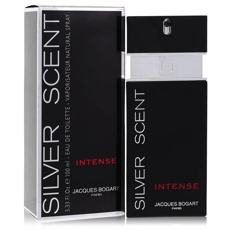 Silver Scent Intense Eau De Toilette Spray by Jacques Bogart 98 ml