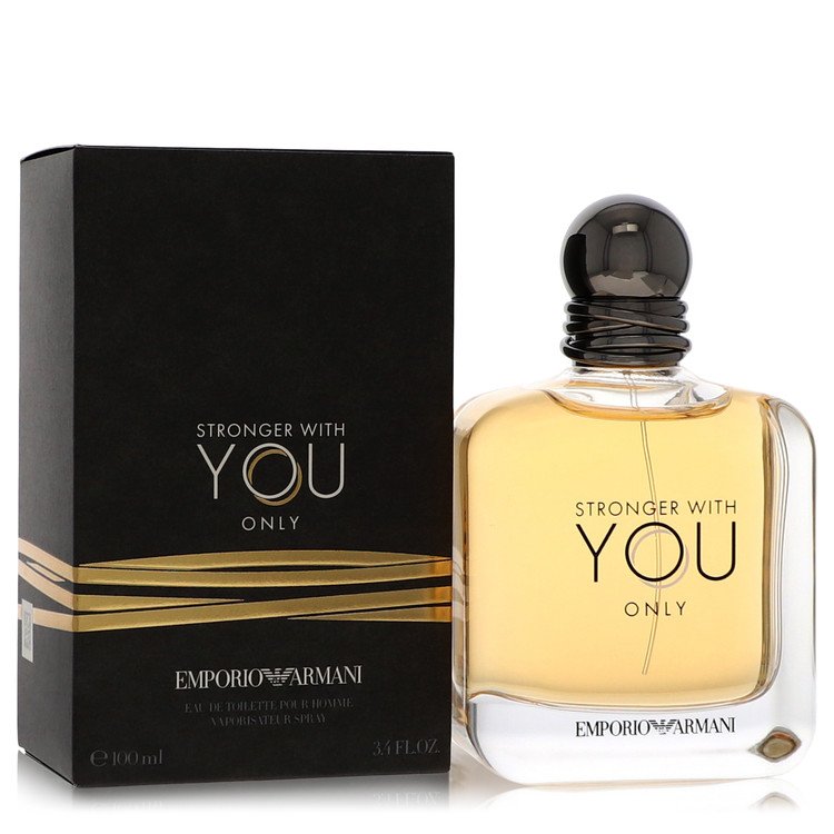 Stronger With You Only Eau De Toilette Spray by Giorgio Armani 100 ml