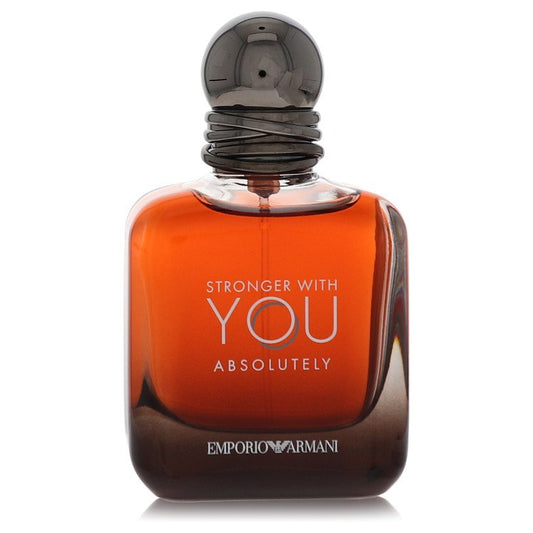 Stronger With You Absolutely Eau De Parfum Spray (Unboxed) by Giorgio Armani 50 ml