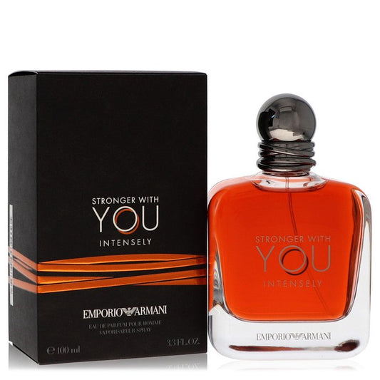 Stronger With You Intensely Eau De Parfum Spray by Giorgio Armani 100 ml