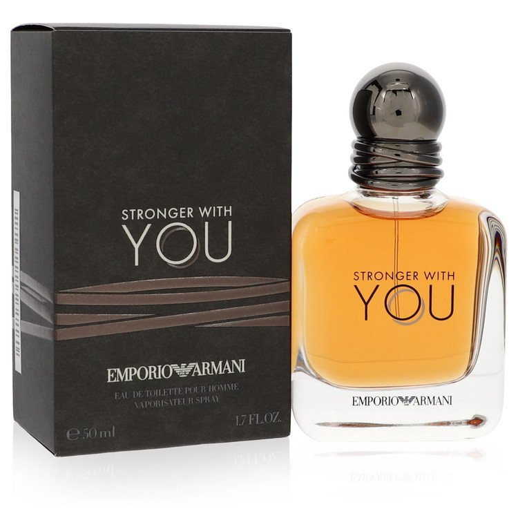 Stronger With You Eau De Toilette Spray by Giorgio Armani 50 ml