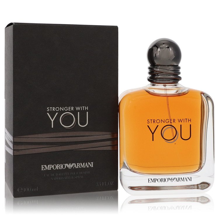 Stronger With You Eau De Toilette Spray by Giorgio Armani 100 ml