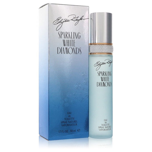 Sparkling White Diamonds Eau De Toilette Spray by Elizabeth Taylor 50 ml