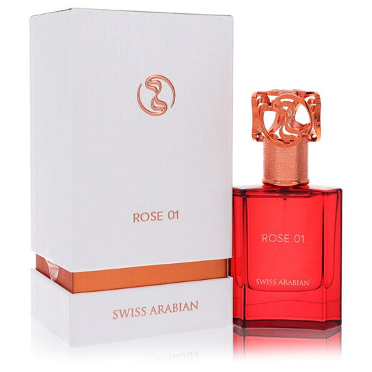 Swiss Arabian Rose 01 Eau De Parfum Spray (Unisex) by Swiss Arabian 50 ml