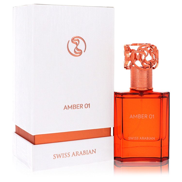 Swiss Arabian Amber 01 Eau De Parfum Spray (Unisex) by Swiss Arabian 50 ml