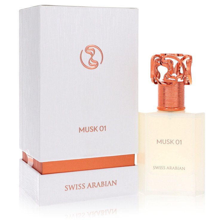 Swiss Arabian Musk 01 Eau De Parfum Spray (Unisex) by Swiss Arabian 50 ml