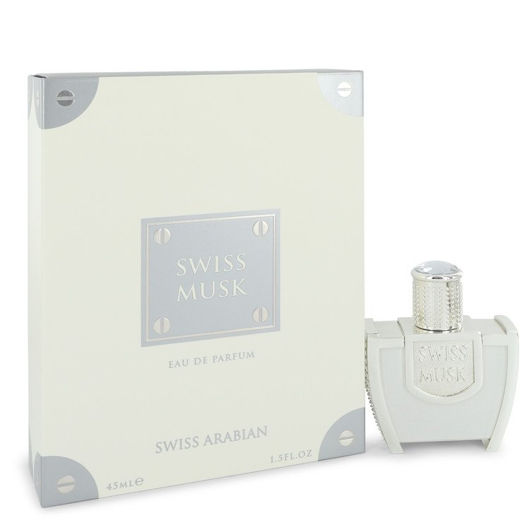 Swiss Musk Eau De Parfum Spray (Unisex) by Swiss Arabian 44 ml