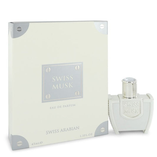 Swiss Musk Eau De Parfum Spray (Unisex) by Swiss Arabian 44 ml