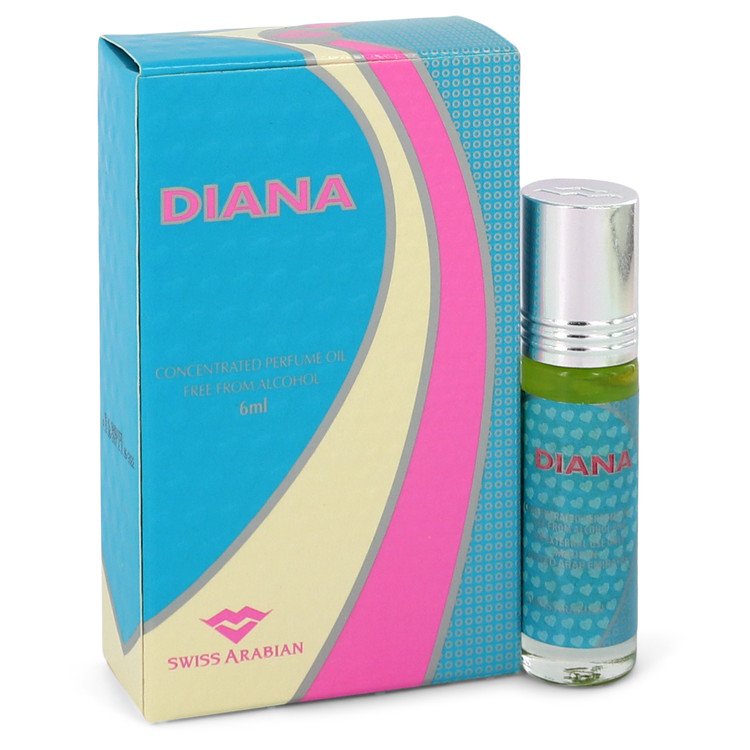 Swiss Arabian Diana Concentrated Perfume Oil Free from Alcohol (Unisex) by Swiss Arabian 6 ml