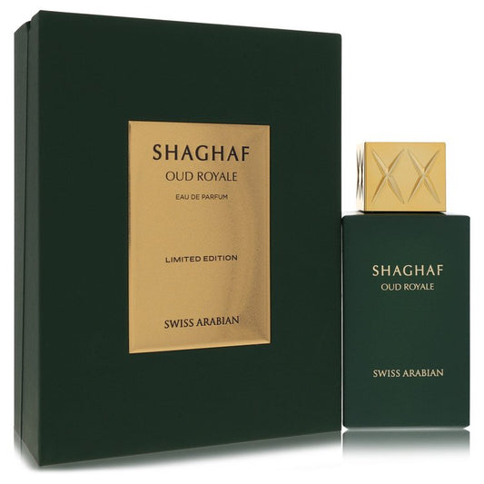 Swiss Arabian Shaghaf Oud Royale Eau De Parfum Spray (Unisex) Limited Edition by Swiss Arabian 75 ml