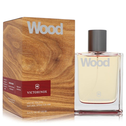 Swiss Army Wood Eau De Toilette Spray by Victorinox 100 ml