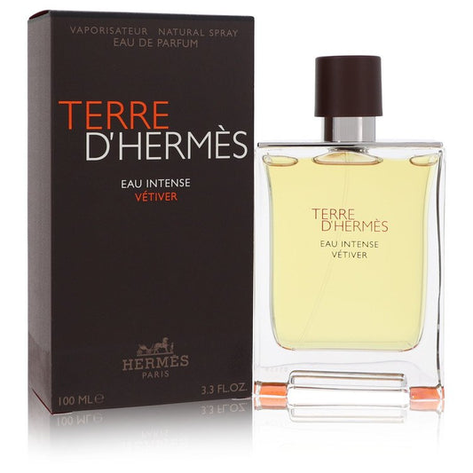 Terre Dhermes Eau Intense Vetiver Eau De Parfum Spray by Hermes 100 ml