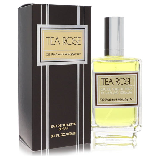 Tea Rose Eau De Toilette Spray by Perfumers Workshop 100 ml