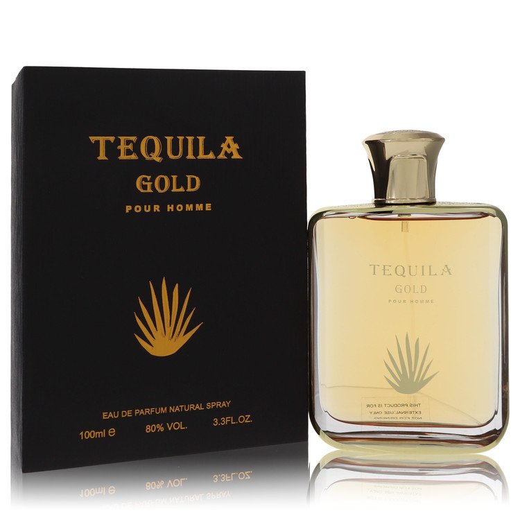 Tequila Pour Homme Gold Eau De Parfum Spray by Tequila Perfumes 100 ml