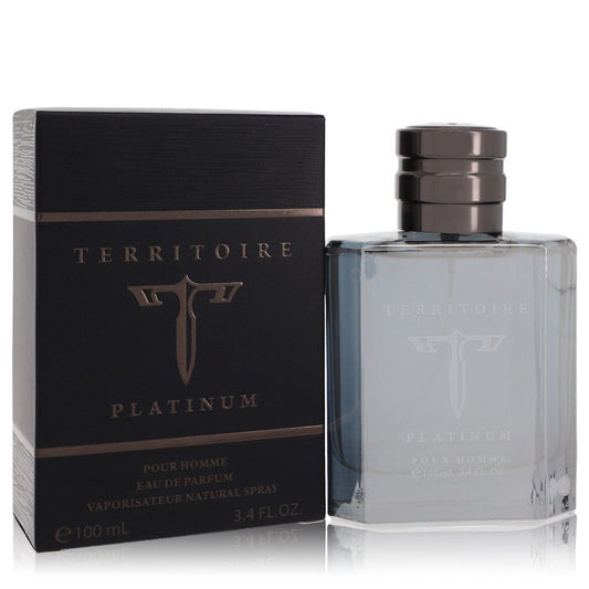 Territoire Platinum Eau De Parfum Spray by YZY Perfume 100 ml