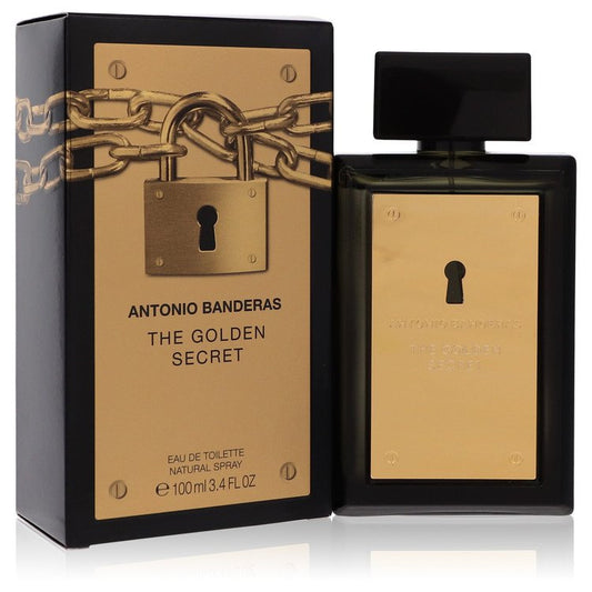 The Golden Secret Eau De Toilette Spray by Antonio Banderas 100 ml