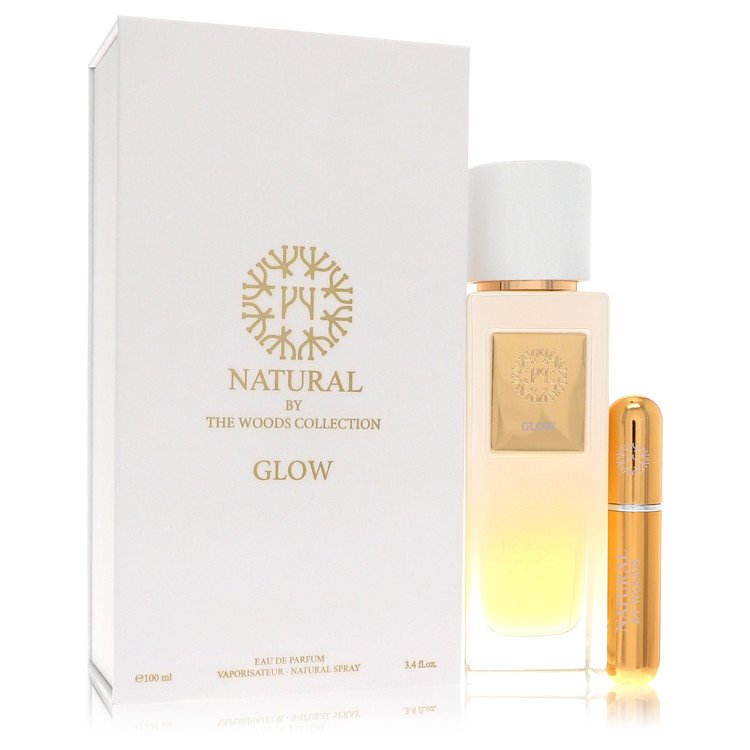 The Woods Collection Natural Glow Eau De Parfum Spray (Unisex) With Mini Refillable Spray by The Woods Collection 100 ml