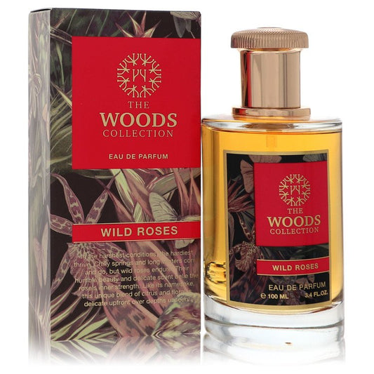 The Woods Collection Wild Roses Eau De Parfum Spray (Unisex) by The Woods Collection 100 ml