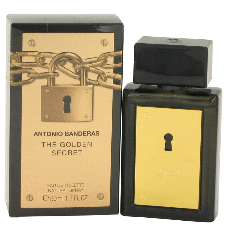 The Golden Secret Eau De Toilette Spray by Antonio Banderas 50 ml