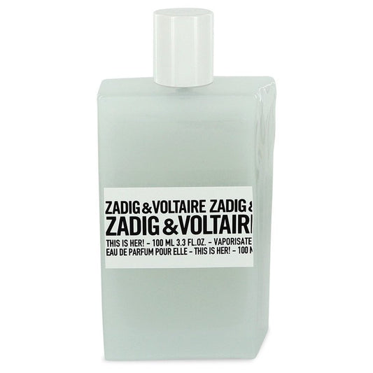 This Is Her Eau De Parfum Spray (unboxed) by Zadig & Voltaire 100 ml