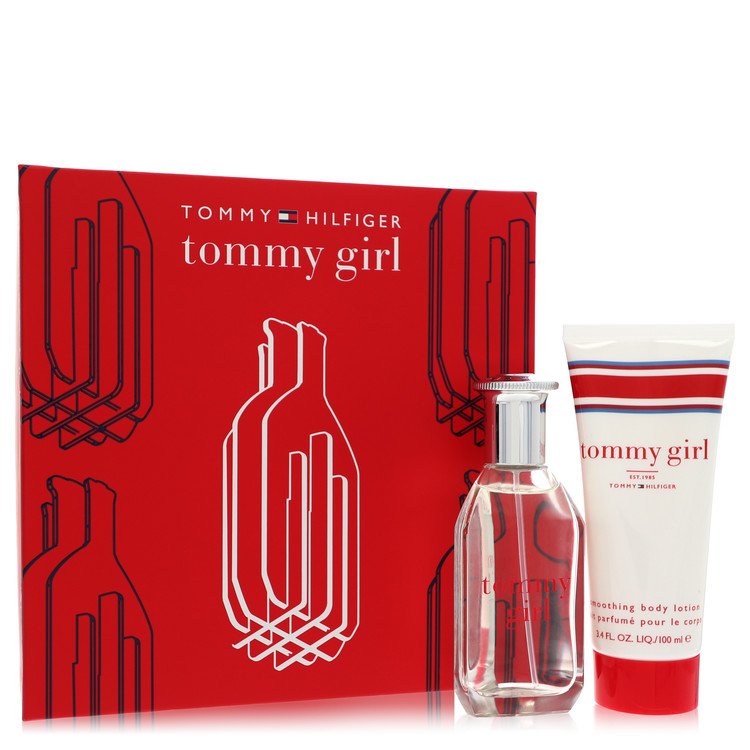 Tommy Girl Gift Set - 1.7 oz Eau De Toilette Spray + 3.4 oz Body Lotion by Tommy Hilfiger --