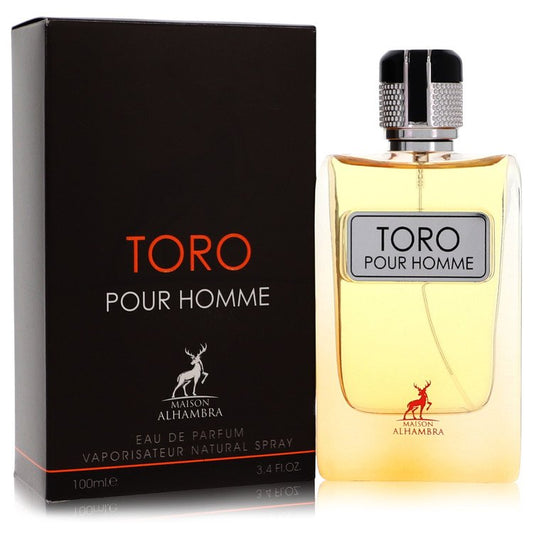 Toro Pour Homme Eau De Parfum Spray by Maison Alhambra 100 ml