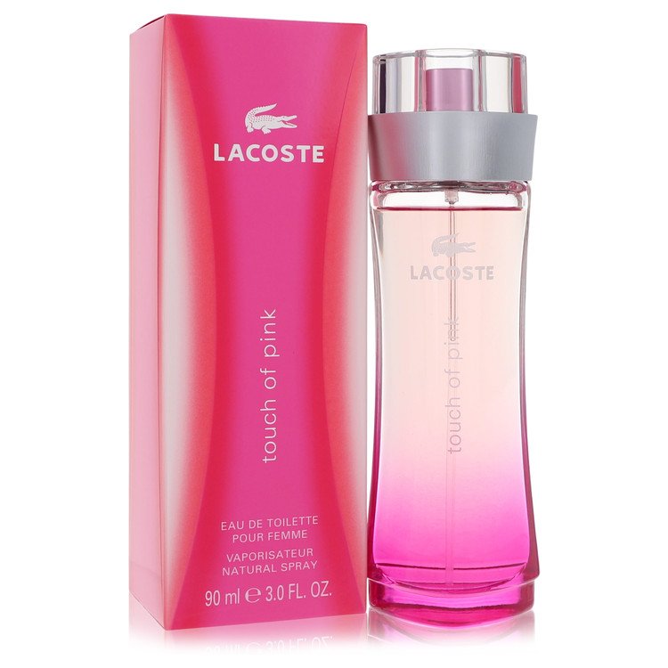 Touch Of Pink Eau De Toilette Spray by Lacoste 90 ml