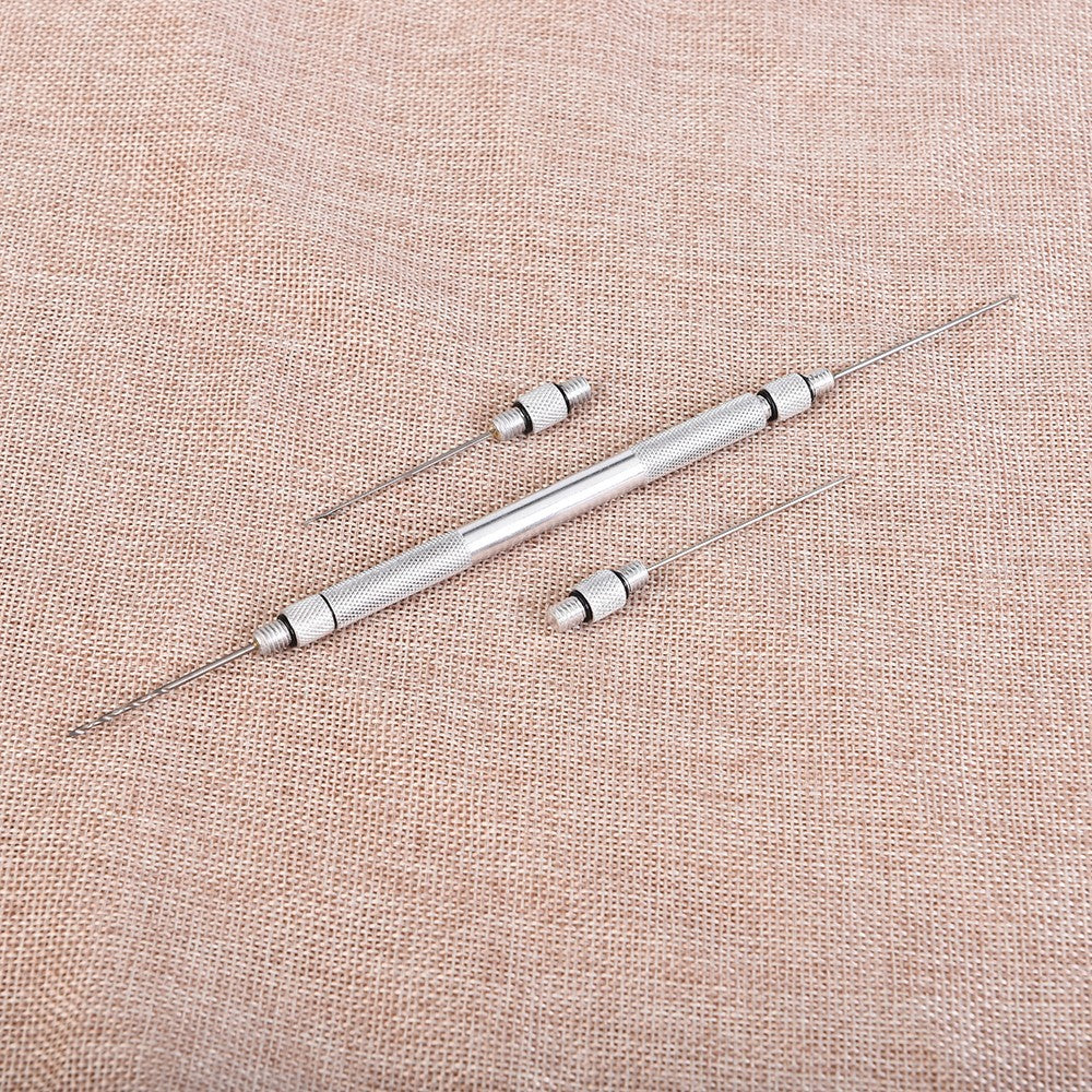 Fishing Baiting Needle Set 5-in-1 Aluminum Alloy Carp Fishing Rigging Needle Stringer Drill Hooks Fishing Bait Needle Tool