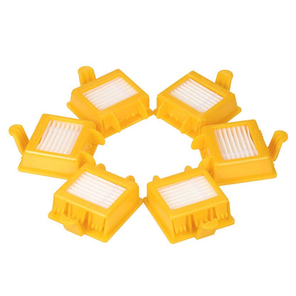 6 PCS for iRobot Roomba 700 / 760 / 770 / 772 / 774 / 775 / 776 / 780 / 790 Vacuum Cleaner HEPA Filters Replacement Accessories Kit Replenishment