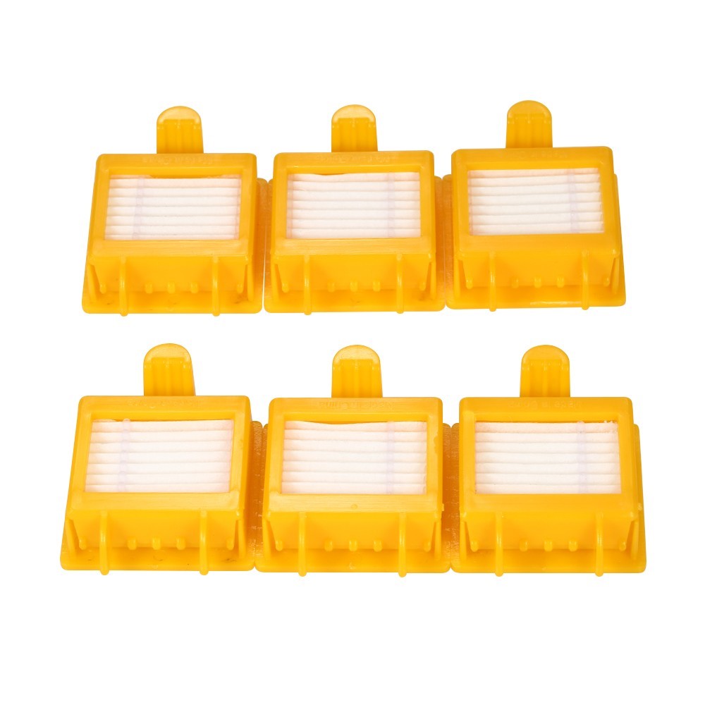 6 PCS for iRobot Roomba 700 / 760 / 770 / 772 / 774 / 775 / 776 / 780 / 790 Vacuum Cleaner HEPA Filters Replacement Accessories Kit Replenishment