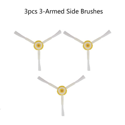 3 PCS for iRobot Roomba 500 / 530 / 600 / 610 / 614 / 700 / 760 Cleaning Sweeper Robot Vacuum Cleaner Parts Side Brush 3-armed Replacement