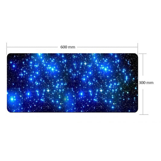 Starry Sky Picture Locking Edge Anti-Slip Gaming Mouse Pad Mat for PC Computer Laptop MackBook