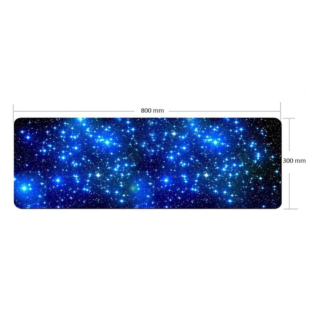 Starry Sky Picture Locking Edge Anti-Slip Gaming Mouse Pad Mat for PC Computer Laptop MackBook