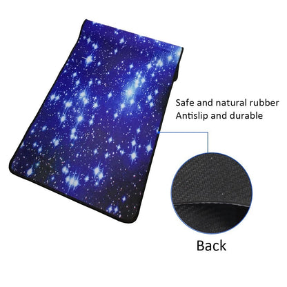 Starry Sky Picture Locking Edge Anti-Slip Gaming Mouse Pad Mat for PC Computer Laptop MackBook