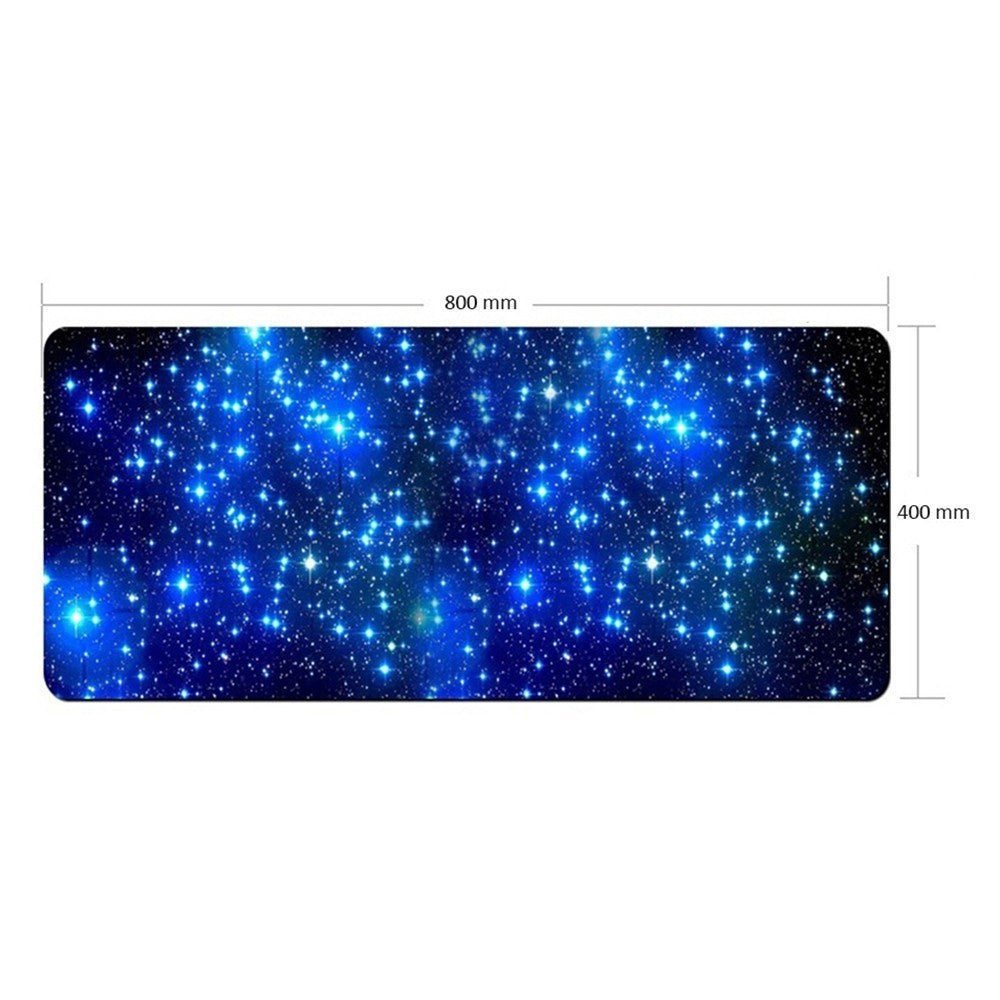 Starry Sky Picture Locking Edge Anti-Slip Gaming Mouse Pad Mat for PC Computer Laptop MackBook