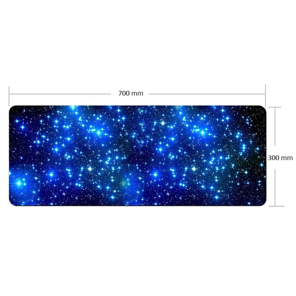 Starry Sky Picture Locking Edge Anti-Slip Gaming Mouse Pad Mat for PC Computer Laptop MackBook