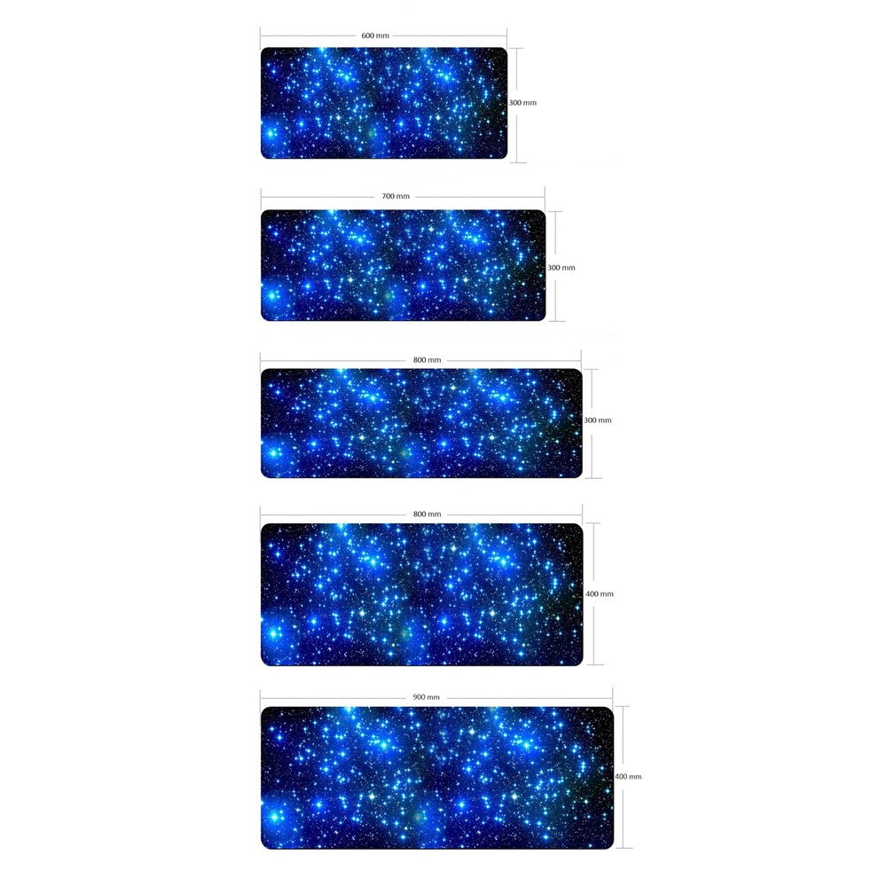 Starry Sky Picture Locking Edge Anti-Slip Gaming Mouse Pad Mat for PC Computer Laptop MackBook
