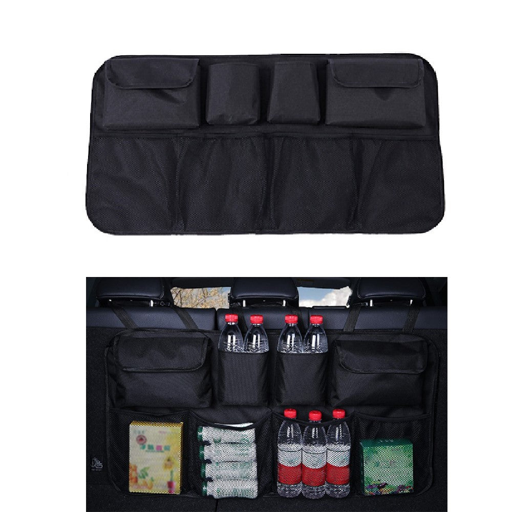 Auto Car Organizer Trunk Back Seat Universal Storage Bag Mesh Net Pocket