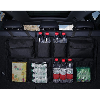 Auto Car Organizer Trunk Back Seat Universal Storage Bag Mesh Net Pocket