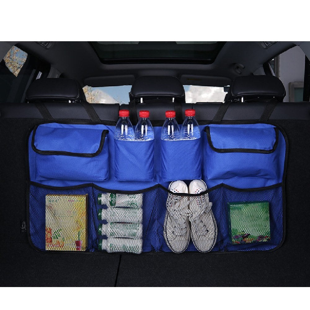 Auto Car Organizer Trunk Back Seat Universal Storage Bag Mesh Net Pocket
