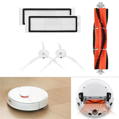 Main Brush Filters Side Brushes Parts for Xiaomi Mi Robot Vacuum Cleaner