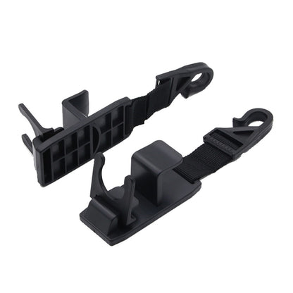 2Pcs/Set Universal Car Headrest Hooks Auto Back Seat Hanger Easy Installation Storage Bottle Holder