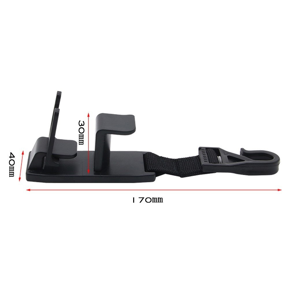 2Pcs/Set Universal Car Headrest Hooks Auto Back Seat Hanger Easy Installation Storage Bottle Holder