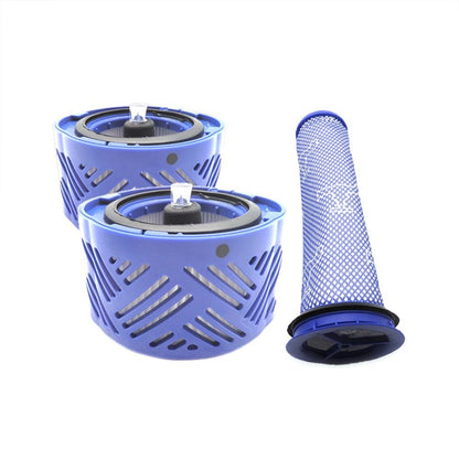 2pcs Post Filter & 1pcs Pre Filter HEPA Motor Filter Replacement for Dyson V6 Vacuum Cleaner