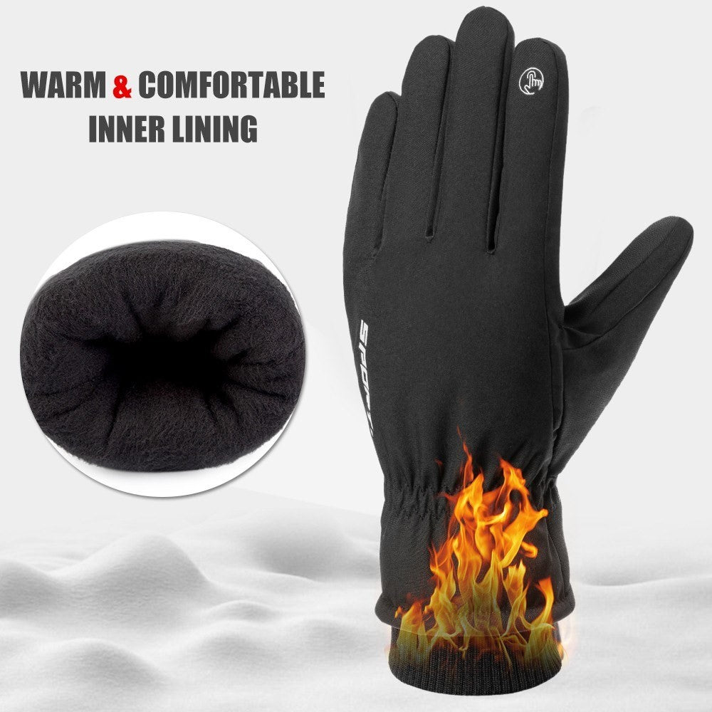 One Pair Warm Winter Gloves Snow Gloves for Men & Women