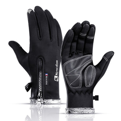 KYNCILOR For Outdoor Exercise Work Winter Warm Gloves Fleece Windproof Waterproof Gloves