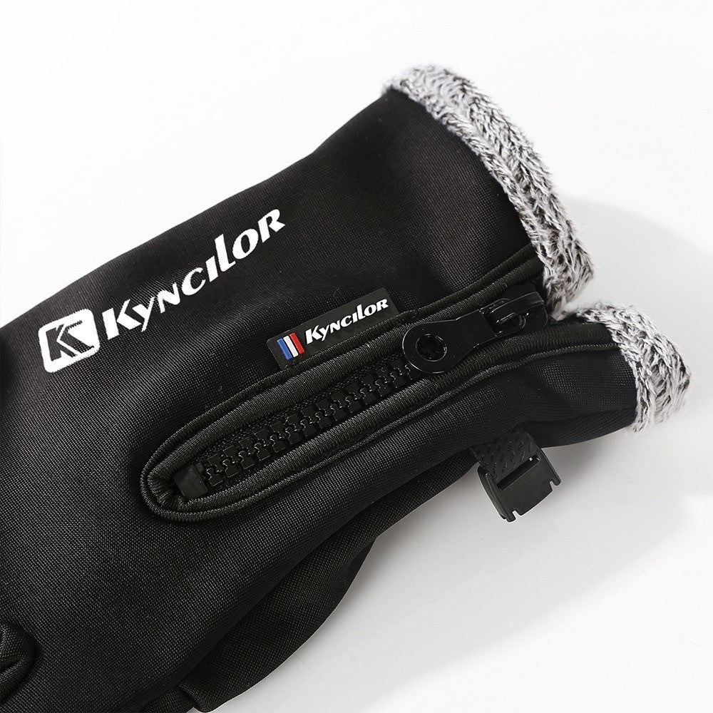 KYNCILOR For Outdoor Exercise Work Winter Warm Gloves Fleece Windproof Waterproof Gloves