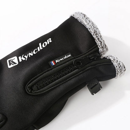 KYNCILOR For Outdoor Exercise Work Winter Warm Gloves Fleece Windproof Waterproof Gloves
