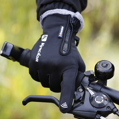 KYNCILOR For Outdoor Exercise Work Winter Warm Gloves Fleece Windproof Waterproof Gloves