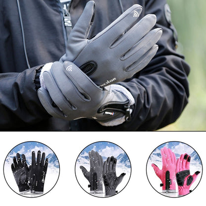 KYNCILOR For Outdoor Exercise Work Winter Warm Gloves Fleece Windproof Waterproof Gloves